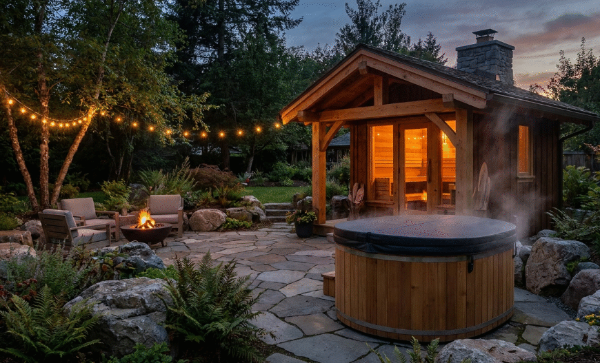 What to Put a Sauna Heater On: Pads, Decks, and Gravel